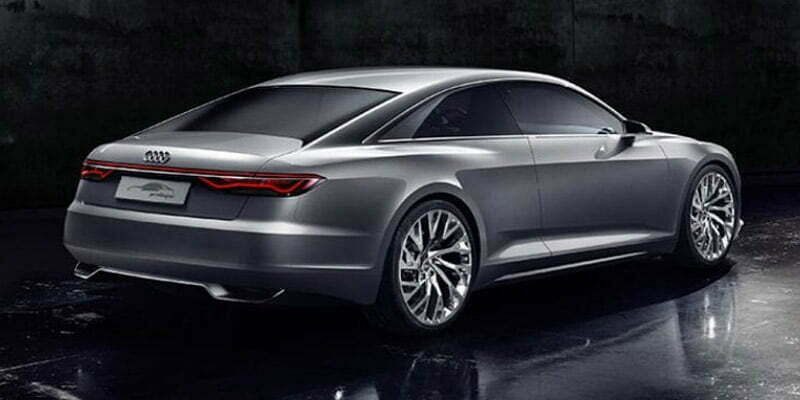 Audi A9 Prologue Concept 2022 Back View