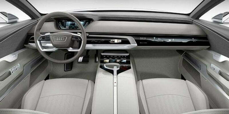 Audi A9 Prologue Concept 2022 Dashboard View
