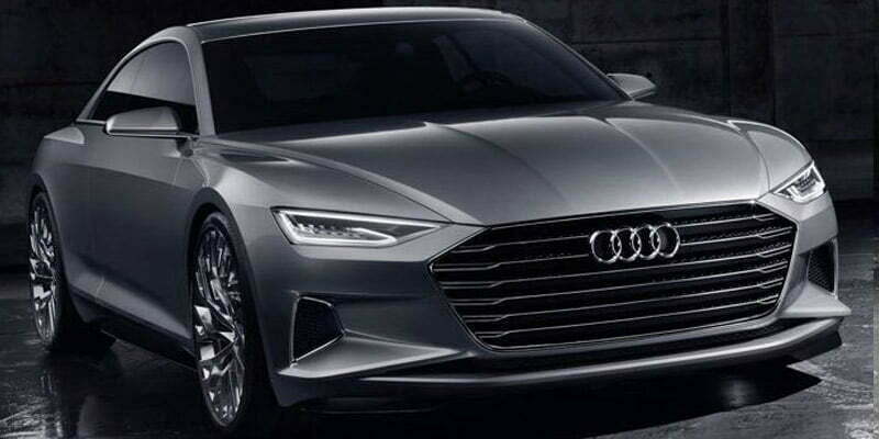 Audi A9 Prologue Concept 2022 Front View
