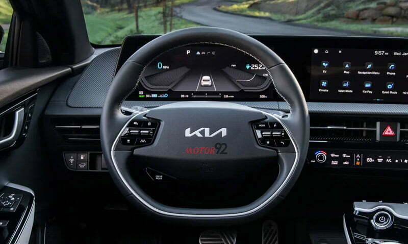 Kia EV6 2022 Steering View