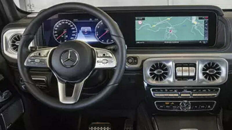 Mercedes Benz AMG G63 2022 Steering View