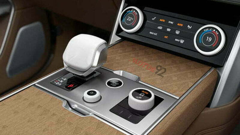 Range Rover SV 2022 Gear View