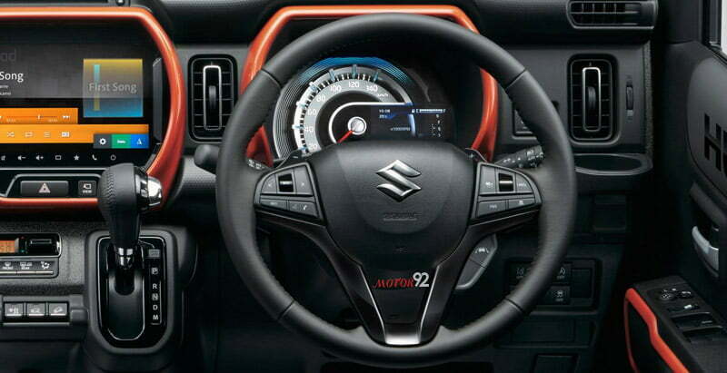Suzuki Hustler 2022 Steering View