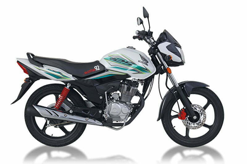 Honda CB125F 2023 White Colour