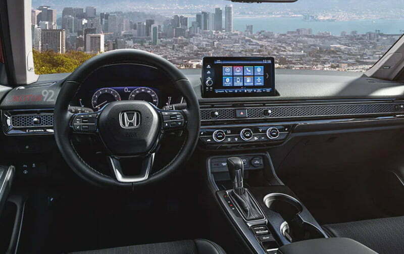 Honda Civic 2022 Interior Steering View